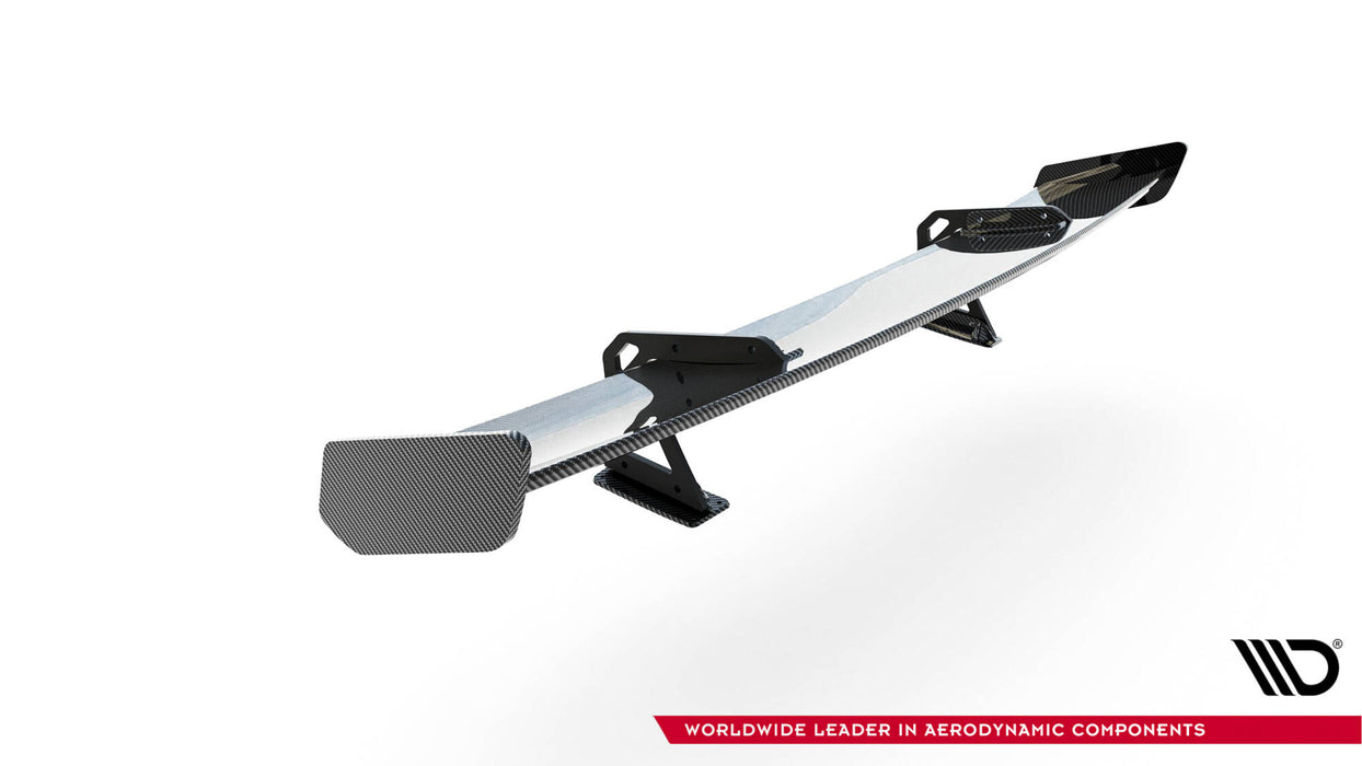 Maxton Design Carbon Spoiler With Upper Swan Mounting  BMW 1 M E82