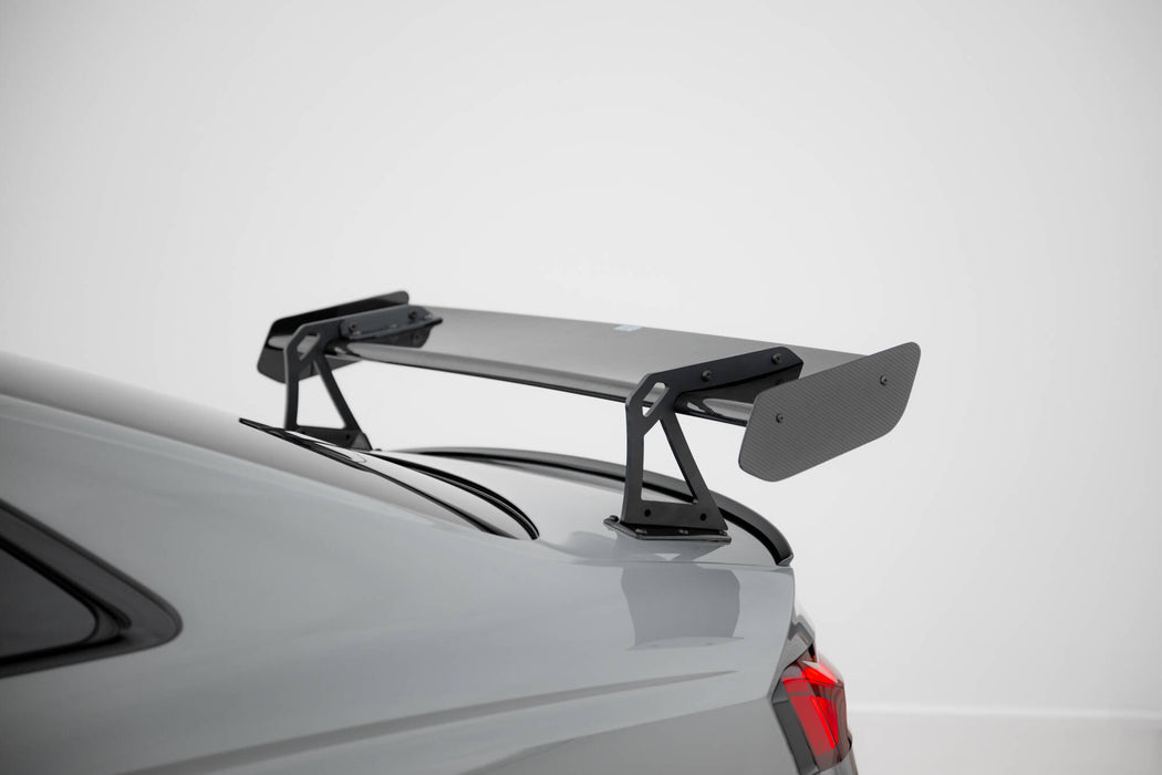 Maxton Design Carbon Spoiler With Upper Swan Mounting + LED Audi A5 / A5 S-Line / S5 / RS5 Coupe F5 / F5 Facelift