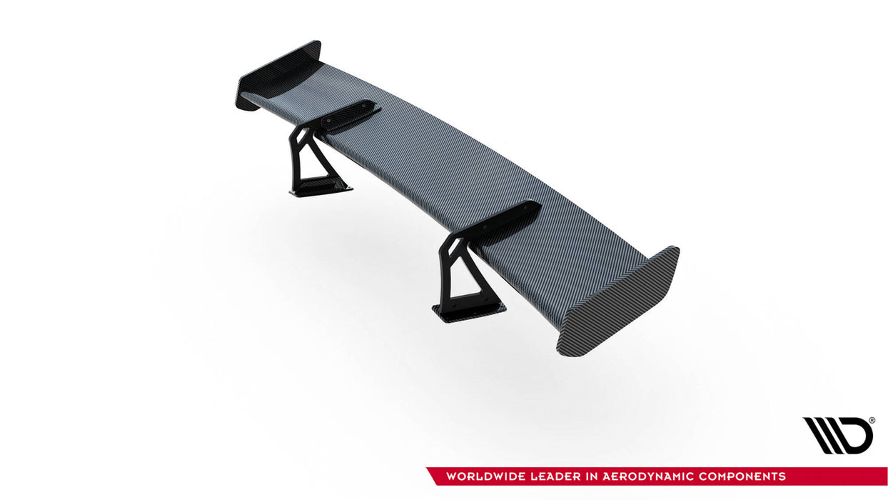 Maxton Design Carbon Spoiler With Upper Swan Mounting + LED BMW 1 M E82