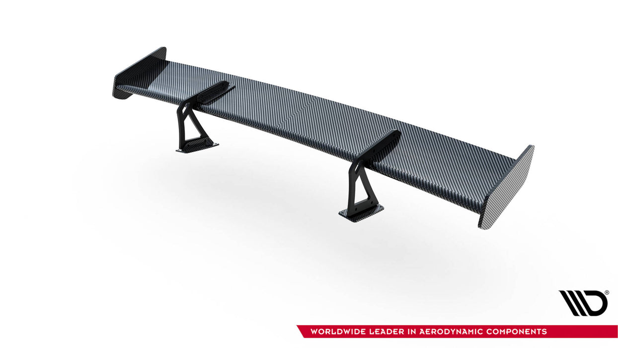 Maxton Design Carbon Spoiler With Upper Swan Mounting + LED BMW 1 M E82