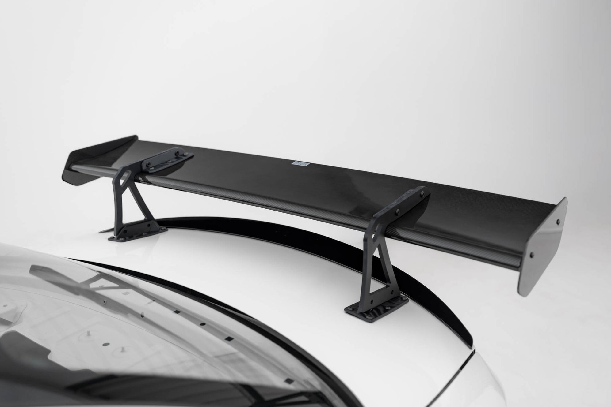 Maxton Design Carbon Spoiler With Upper Swan Mounting + LED BMW 1 M E8 ...
