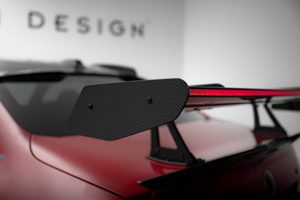 Maxton Design Carbon Spoiler With Upper Swan Mounting + LED BMW M2 G87