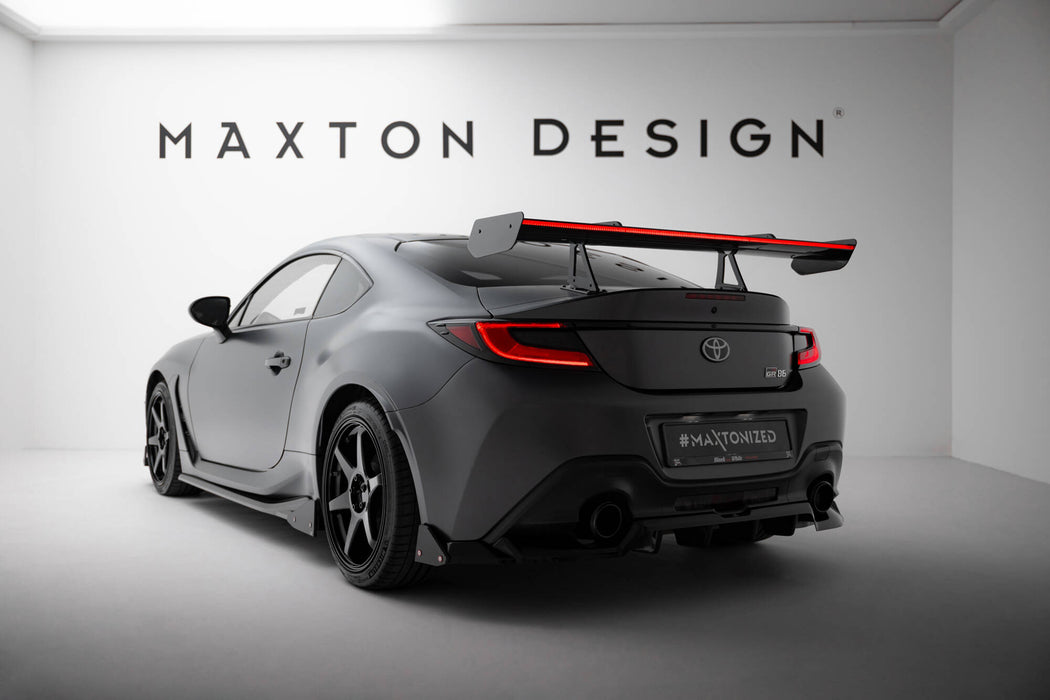 Maxton Design Carbon Spoiler With Upper Swan Mounting + LED Toyota GR86 / Subaru BRZ Mk2