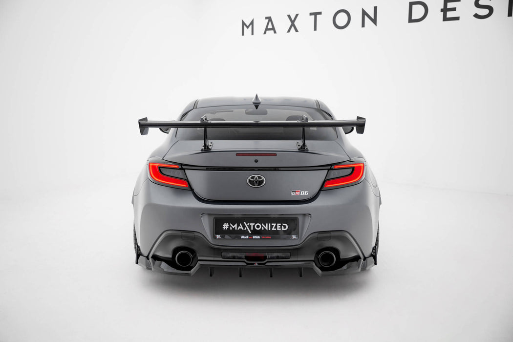 Maxton Design Carbon Spoiler With Upper Swan Mounting  Toyota GR86 / Subaru BRZ Mk2