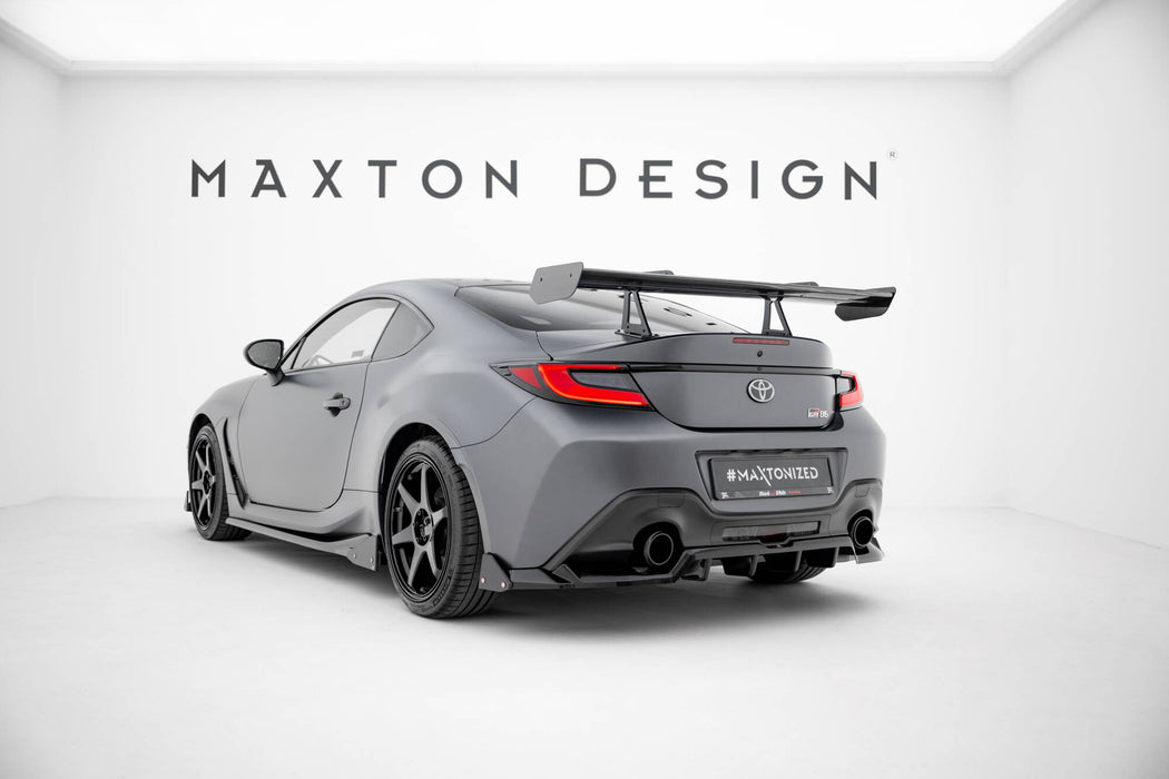 Maxton Design Carbon Spoiler With Upper Swan Mounting  Toyota GR86 / Subaru BRZ Mk2