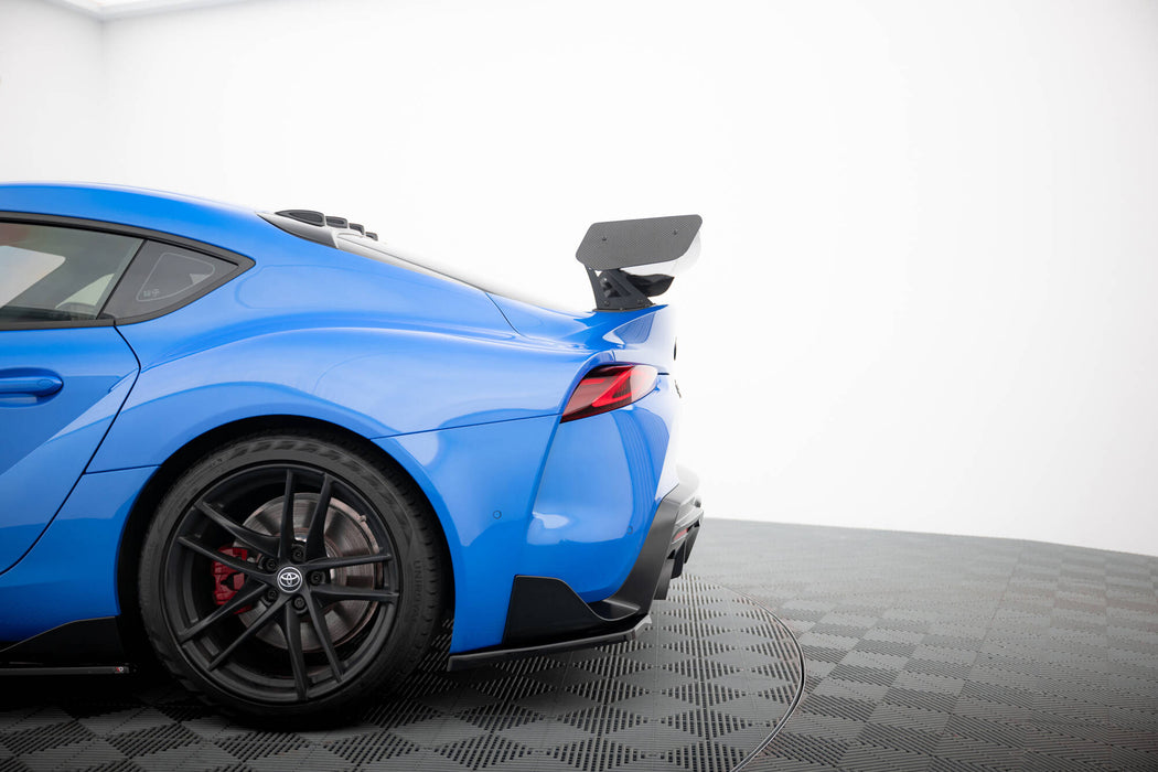 Maxton Design Carbon Spoiler With Upper Swan Mounting  Toyota Supra Mk5