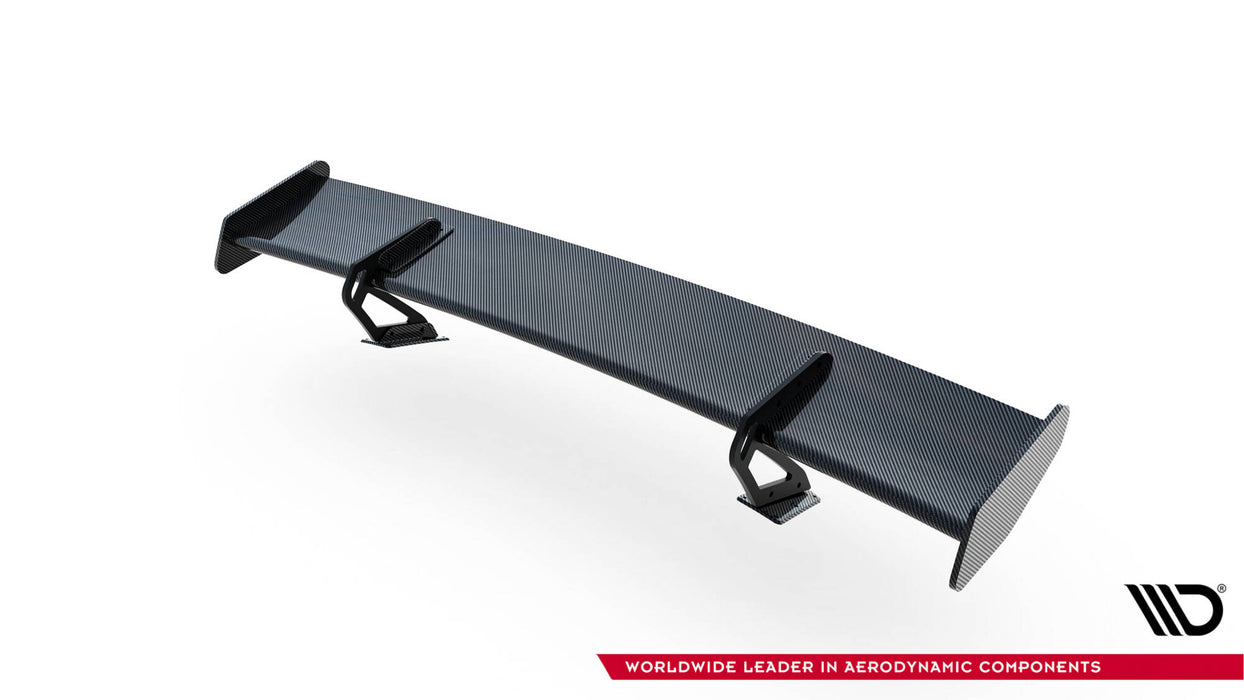 Maxton Design Carbon Spoiler With Upper Swan Mounting  V.1 Porsche 718 Cayman 982c