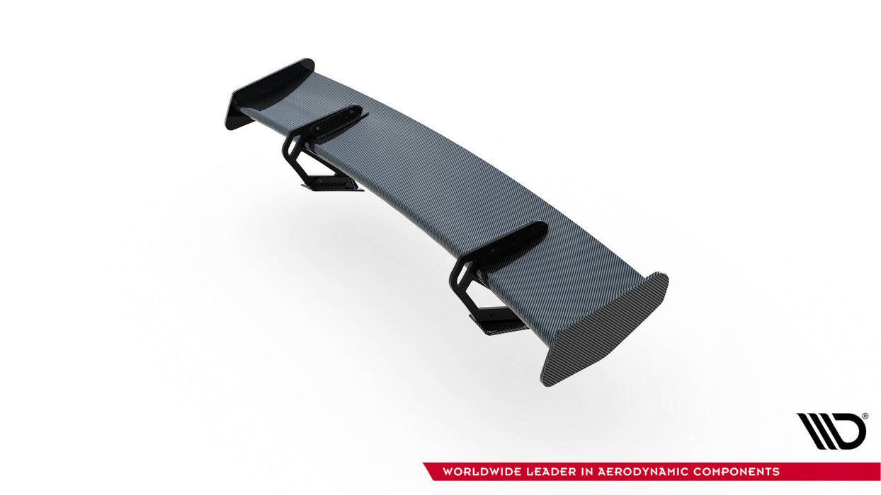 Maxton Design Carbon Spoiler With Upper Swan Mounting  V.1 Porsche 718 Cayman 982c