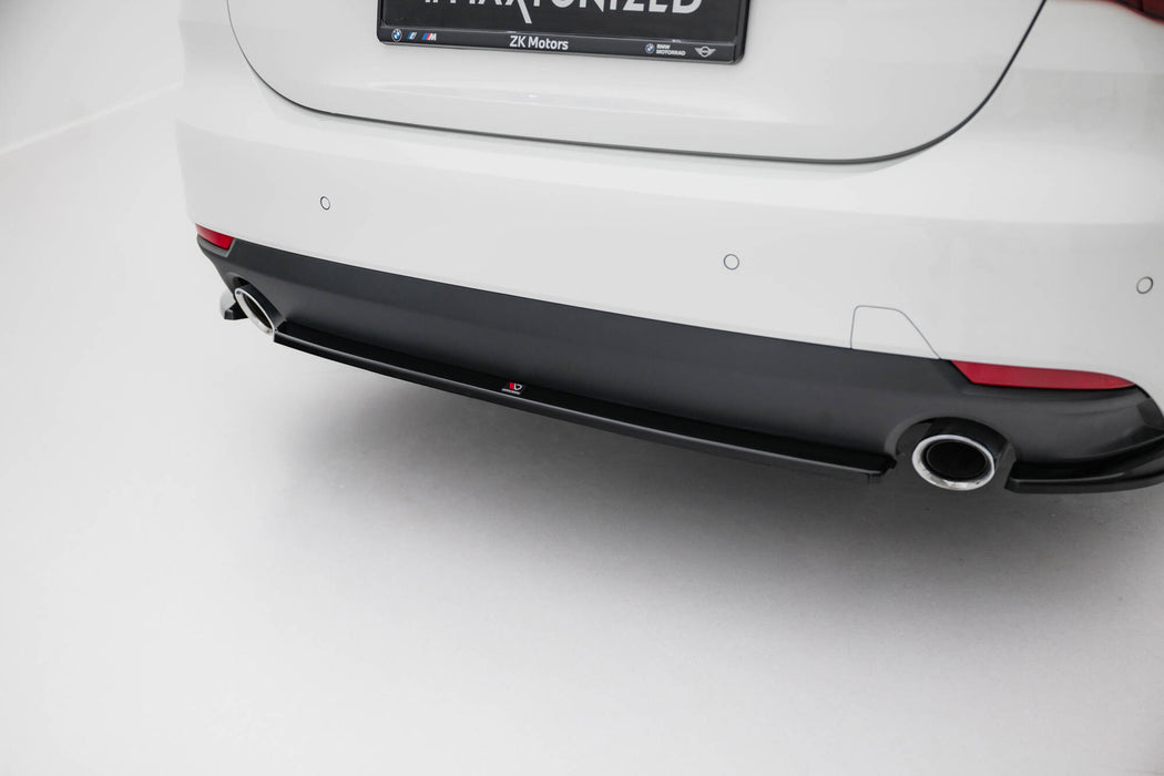 Maxton Design Central Rear Splitter for BMW 4 Coupe / Cabrio G22 / G23