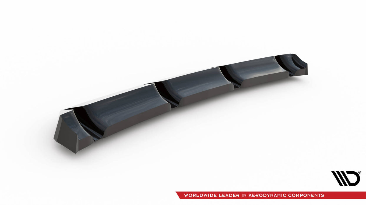 Maxton Design Central Rear Splitter for Hyundai Veloster N Mk2