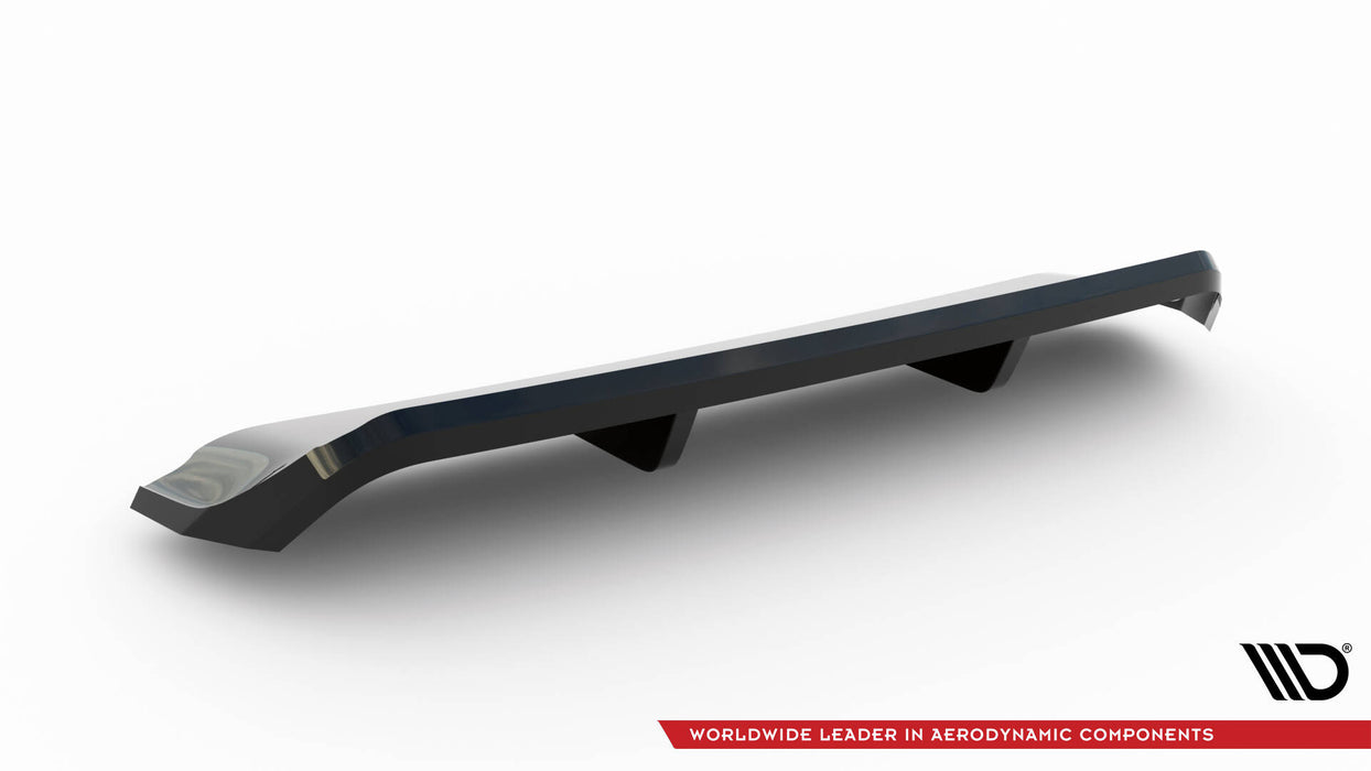 Maxton Design Central Rear Splitter (with vertical bars) Ford Focus Vignale Estate Mk4