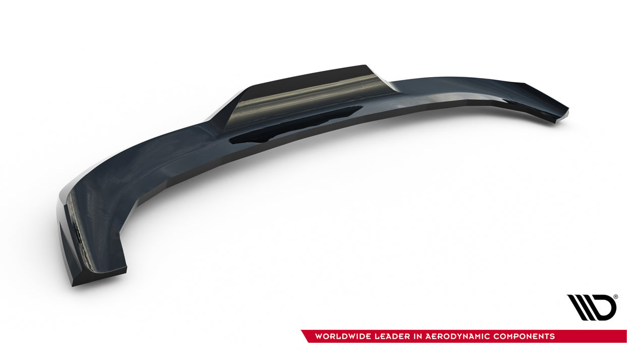 Maxton Design Central Rear Splitter (with vertical bars) Renault Megane E-Tech Electric Mk1