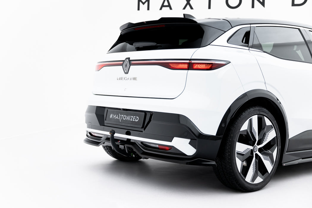 Maxton Design Central Rear Splitter (with vertical bars) Renault Megane E-Tech Electric Mk1