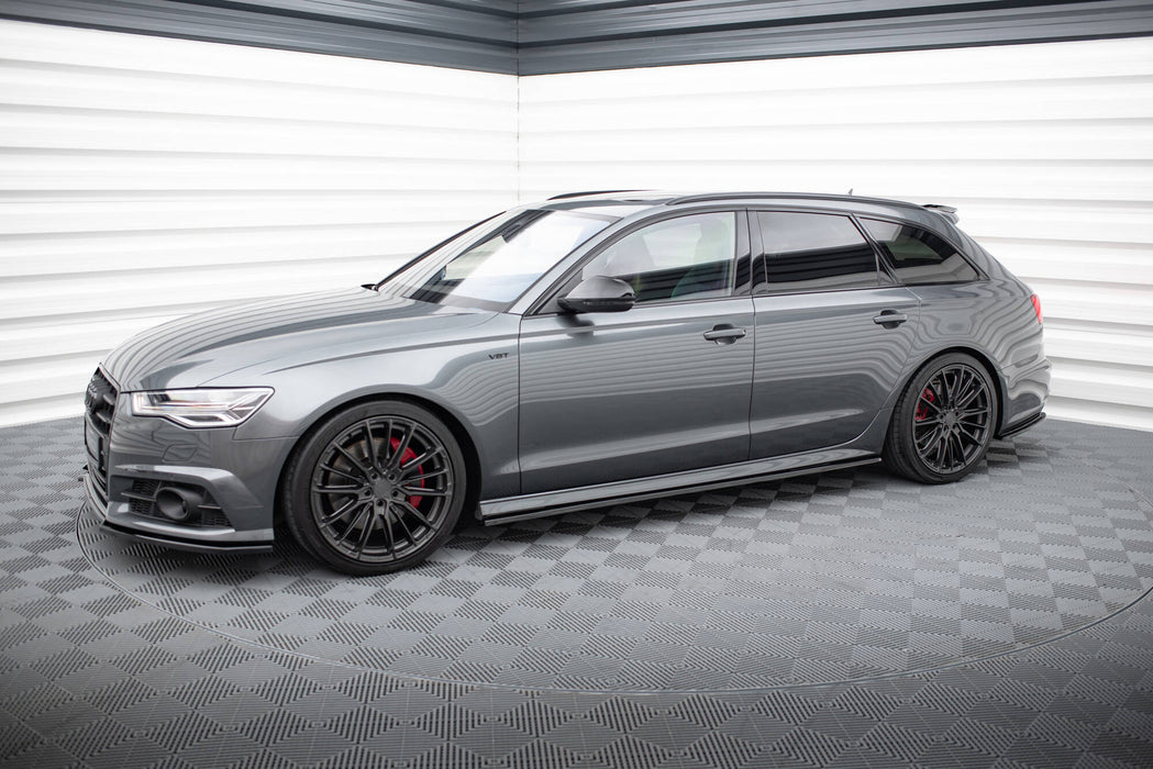 Maxton Design Dokładki Progów Audi S6 / A6 S-Line / A6 C7 FL