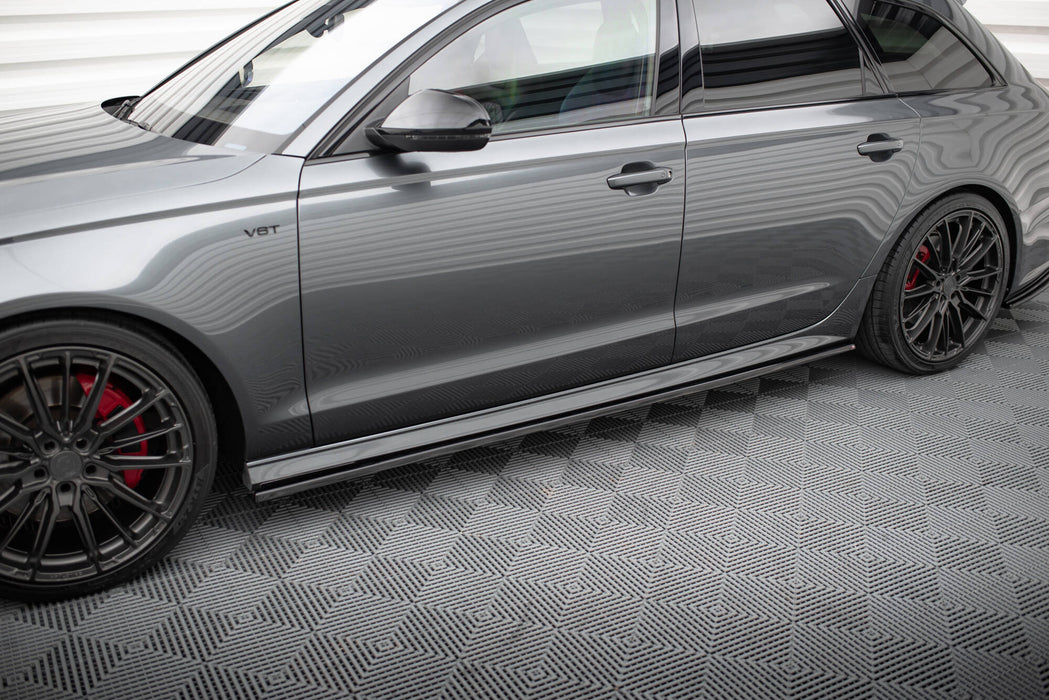Maxton Design Dokładki Progów Audi S6 / A6 S-Line / A6 C7 FL