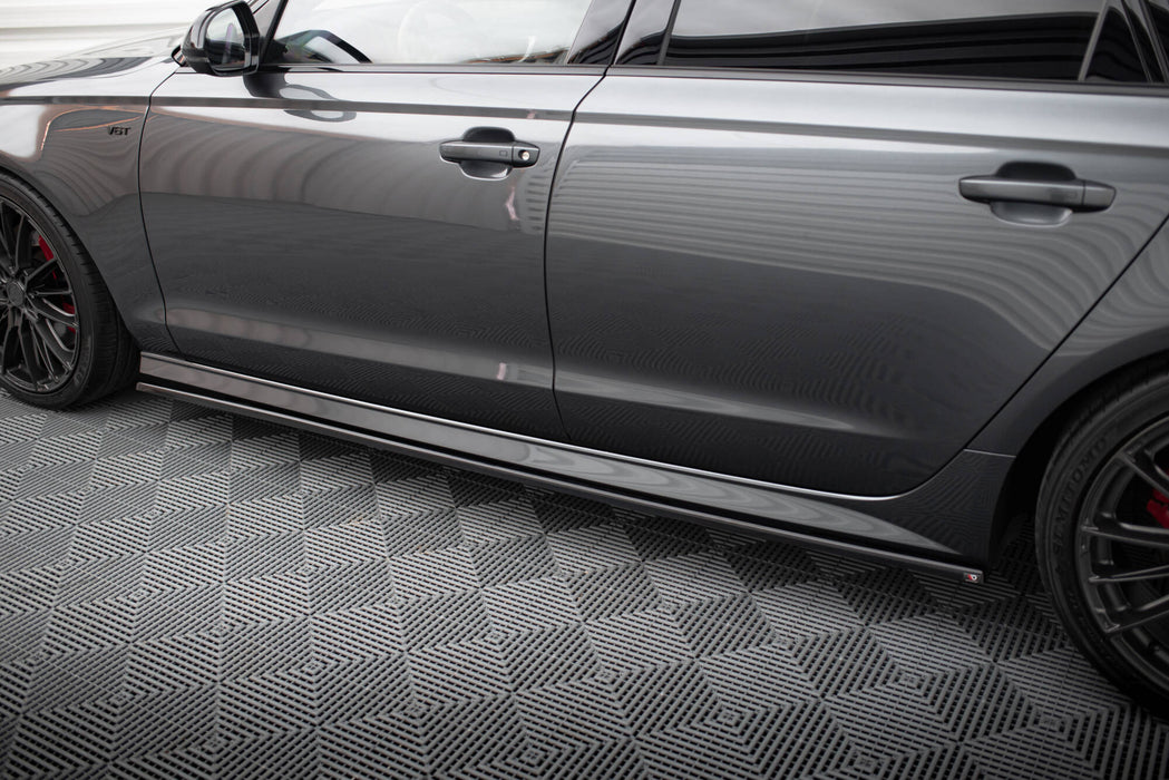 Maxton Design Dokładki Progów Audi S6 / A6 S-Line / A6 C7 FL
