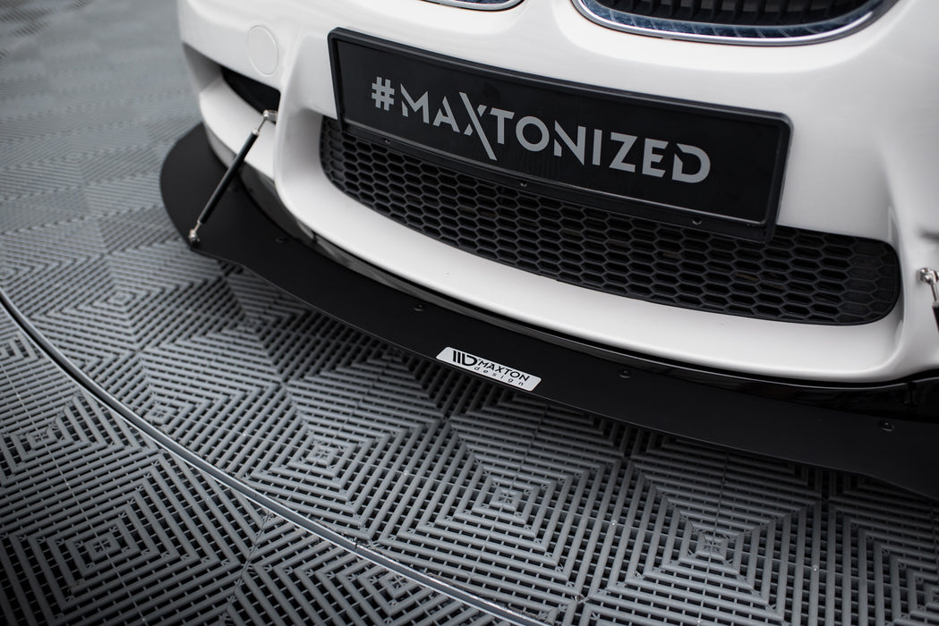 Maxton Design FRONT RACING SPLITTER BMW M3 E92 / E93 (PREFACE MODEL)