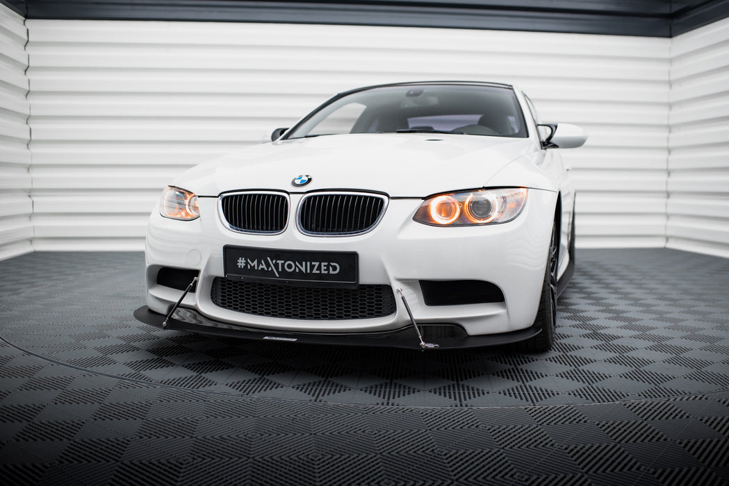 Maxton Design FRONT RACING SPLITTER BMW M3 E92 / E93 (PREFACE MODEL)