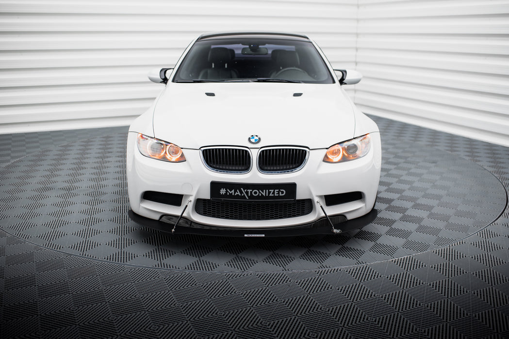 Maxton Design FRONT RACING SPLITTER BMW M3 E92 / E93 (PREFACE MODEL)