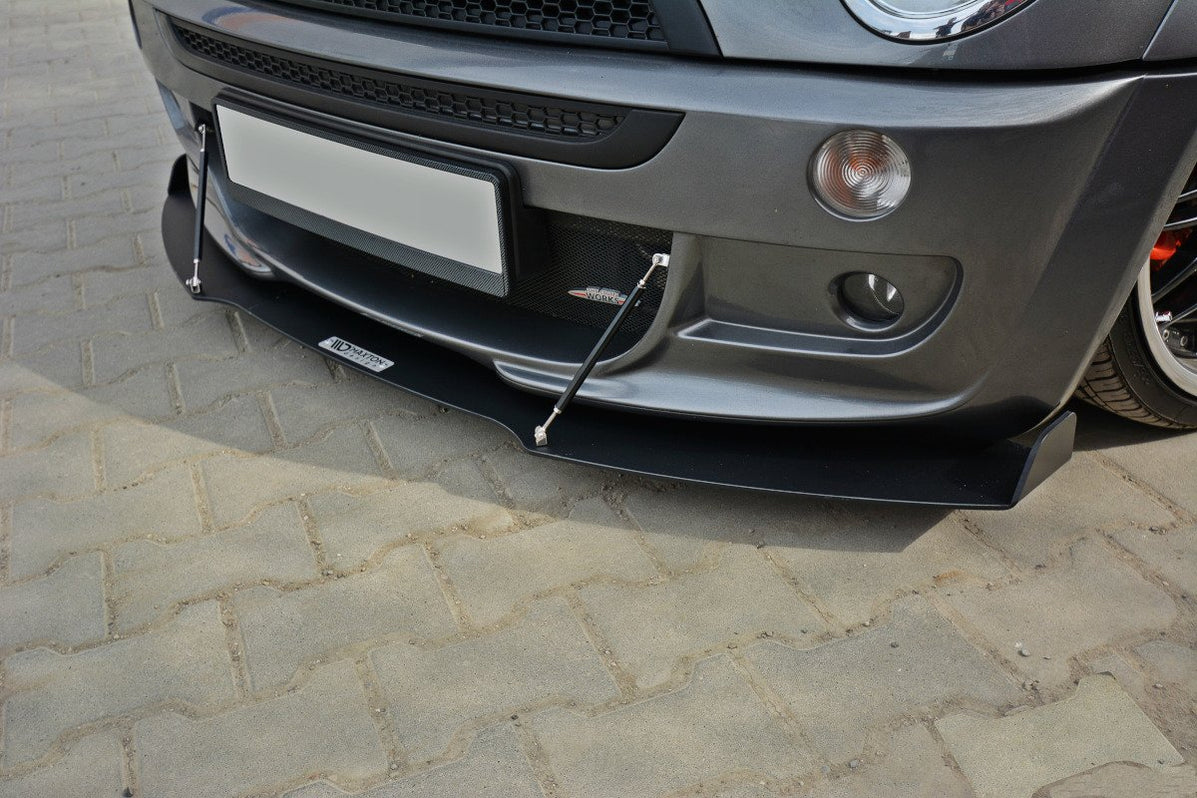 Maxton Design FRONT RACING SPLITTER MINI R53 COOPER S JCW — Maxton ...