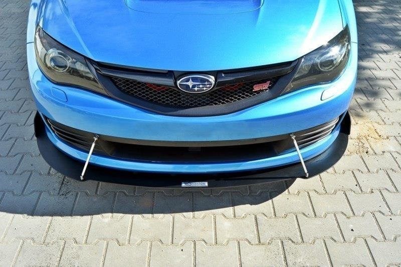 Maxton Design FRONT RACING SPLITTER Subaru Impreza WRX STI Mk3