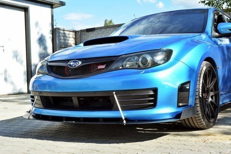 Maxton Design FRONT RACING SPLITTER Subaru Impreza WRX STI Mk3