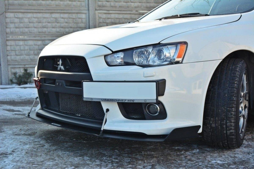 Maxton Design FRONT RACING SPLITTER V.1 Mitsubishi Lancer Evo X