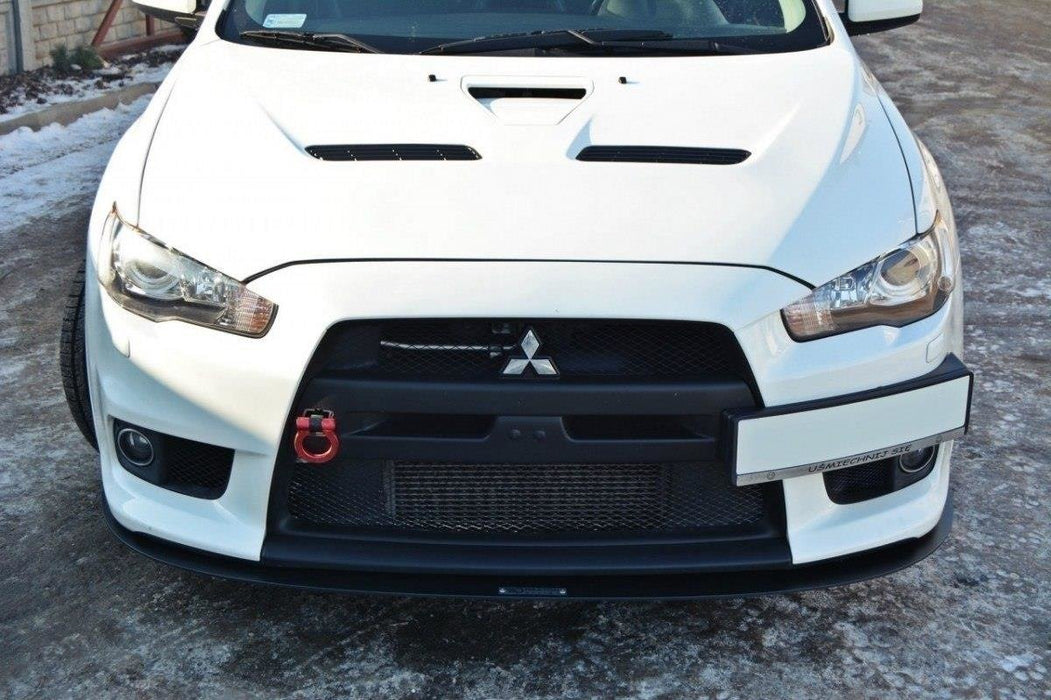 Maxton Design FRONT RACING SPLITTER V.3 Mitsubishi Lancer Evo X