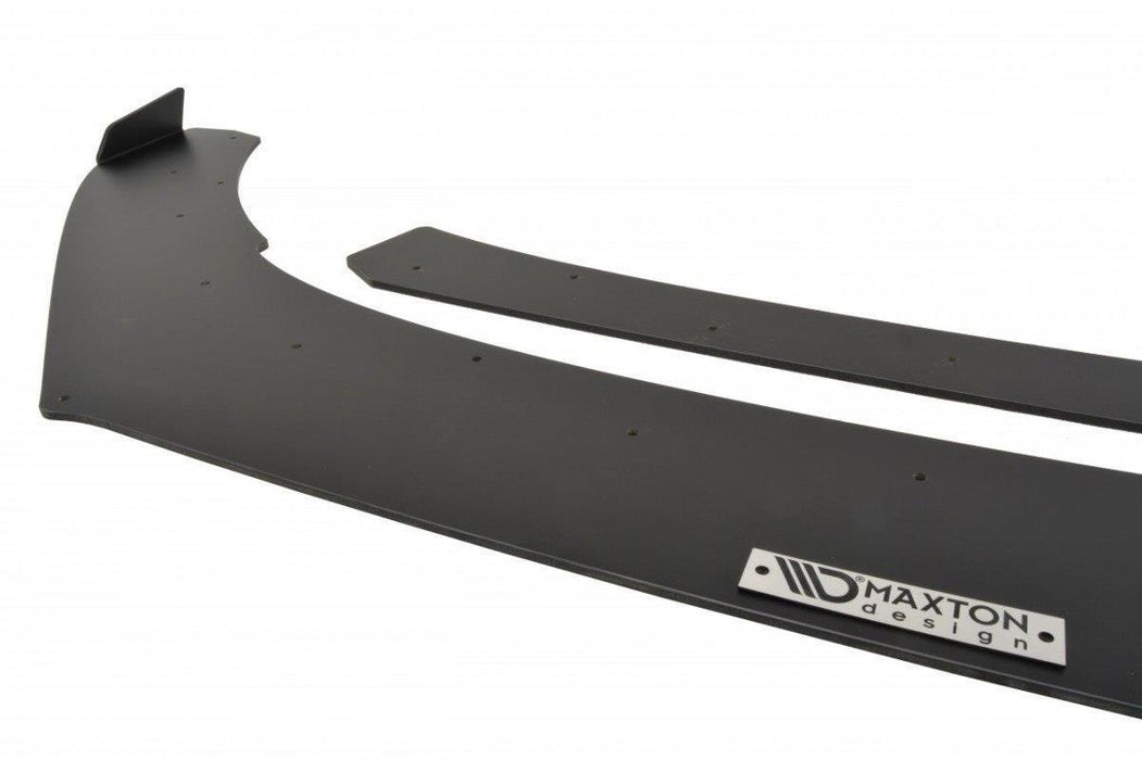 Maxton Design FRONT RACING SPLITTER (with wings) Volkswagen Polo GTI Mk5 Facelift