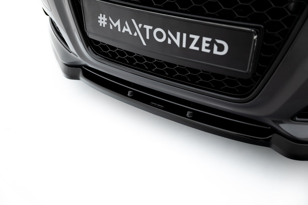 Maxton Design FRONT SPLITTER AUDI A3 8P (FACELIFT MODEL)