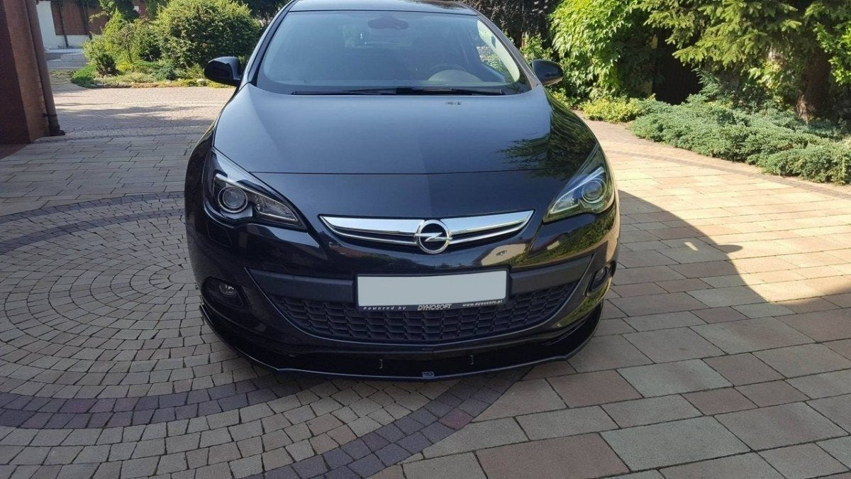 Maxton Design FRONT SPLITTER OPEL ASTRA J GTC