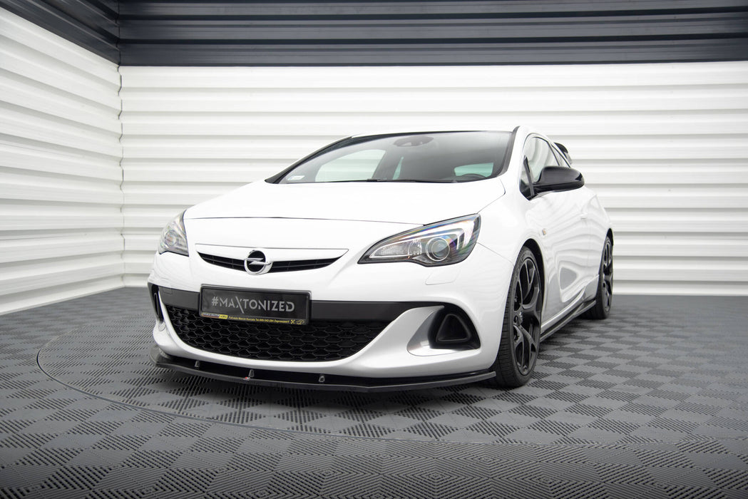 Maxton Design FRONT SPLITTER OPEL ASTRA J OPC / VXR v.1