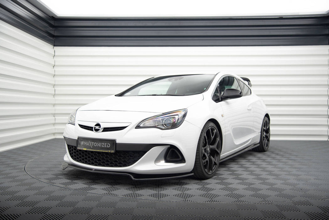 Maxton Design FRONT SPLITTER OPEL ASTRA J OPC / VXR v.2