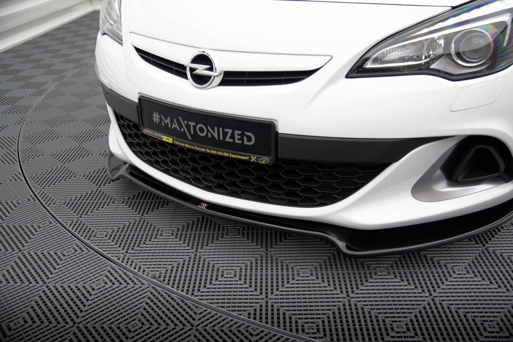 Maxton Design FRONT SPLITTER OPEL ASTRA J OPC / VXR v.2