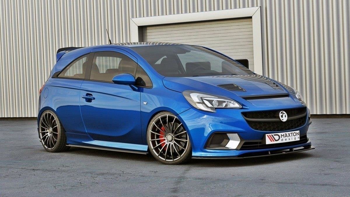 Maxton Design FRONT SPLITTER OPEL CORSA E OPC / VXR