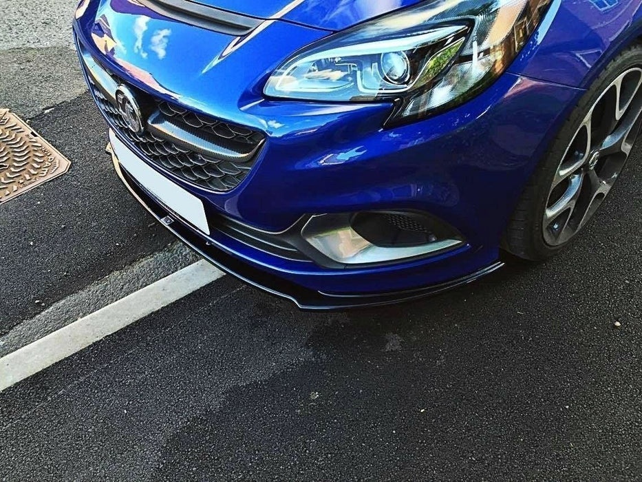 Maxton Design FRONT SPLITTER OPEL CORSA E OPC / VXR