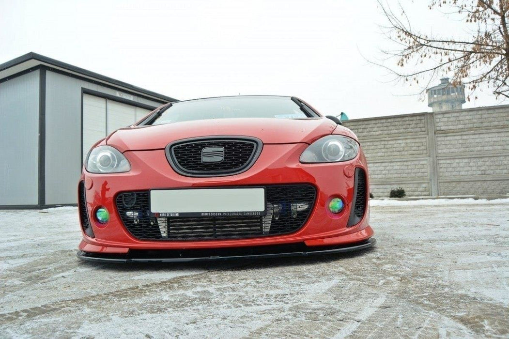 Maxton Design FRONT SPLITTER SEAT LEON MK2 MS DESIGN
