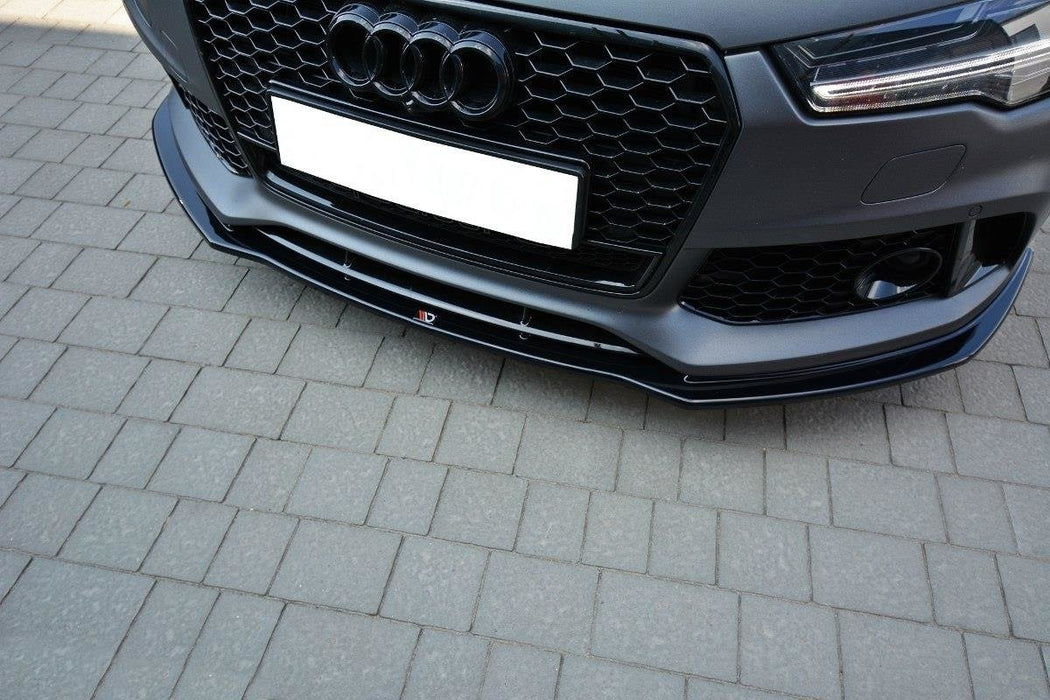Maxton Design FRONT SPLITTER V.1 Audi RS7 C7
