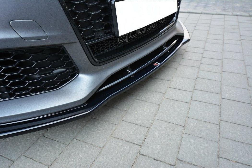 Maxton Design FRONT SPLITTER V.1 Audi RS7 C7