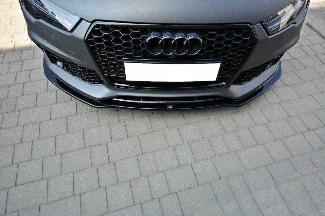 Maxton Design FRONT SPLITTER V.1 Audi RS7 C7
