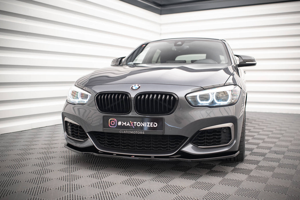 Maxton Design FRONT SPLITTER V.1 BMW 1 F20/F21 M-Power FACELIFT