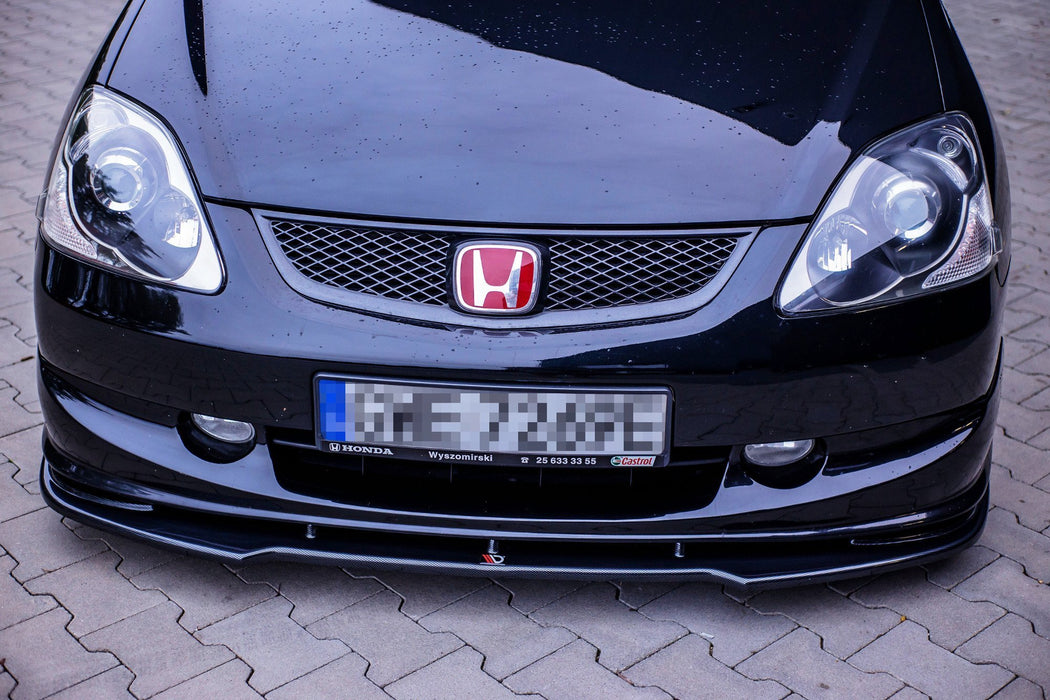 Maxton Design FRONT SPLITTER V.1 HONDA CIVIC EP3 (MK7) TYPE-R/S FACELIFT