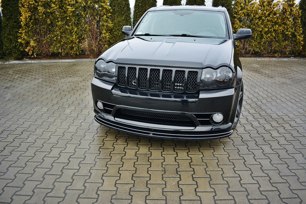 Maxton Design FRONT SPLITTER V.1 JEEP GRAND CHEROKEE WK STR8