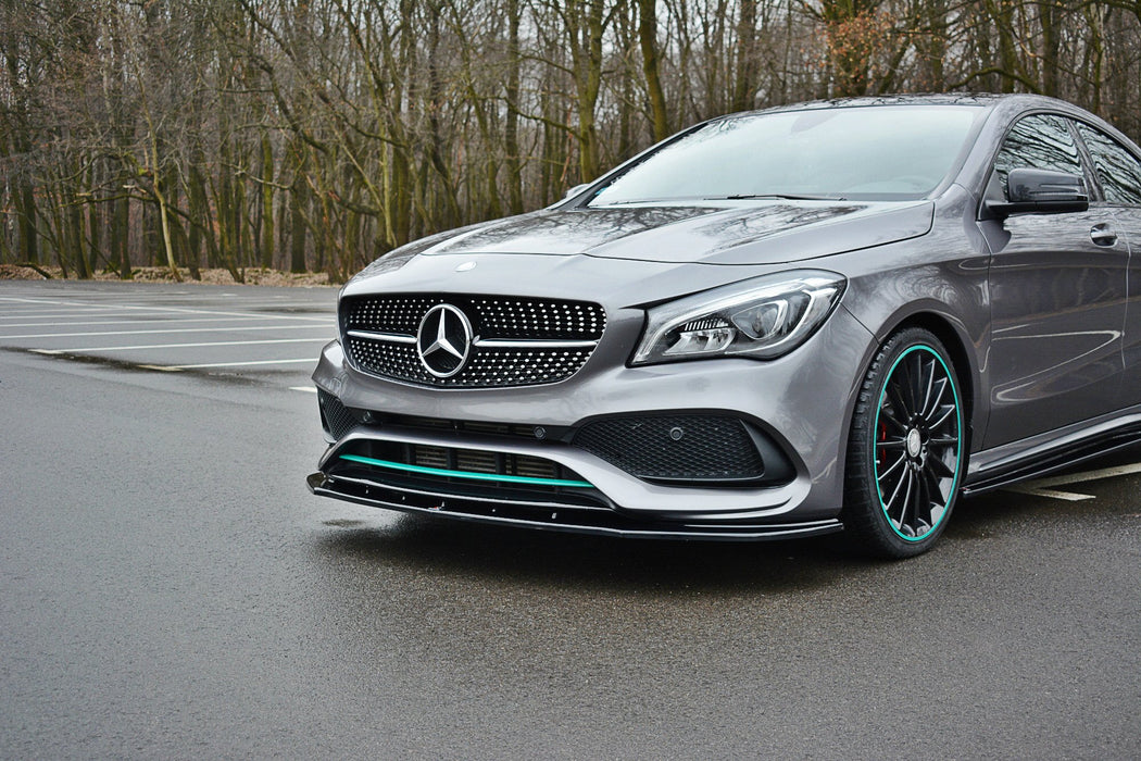 Maxton Design FRONT SPLITTER V.1 MERCEDES-BENZ CLA C117 AMG-LINE FACELIFT