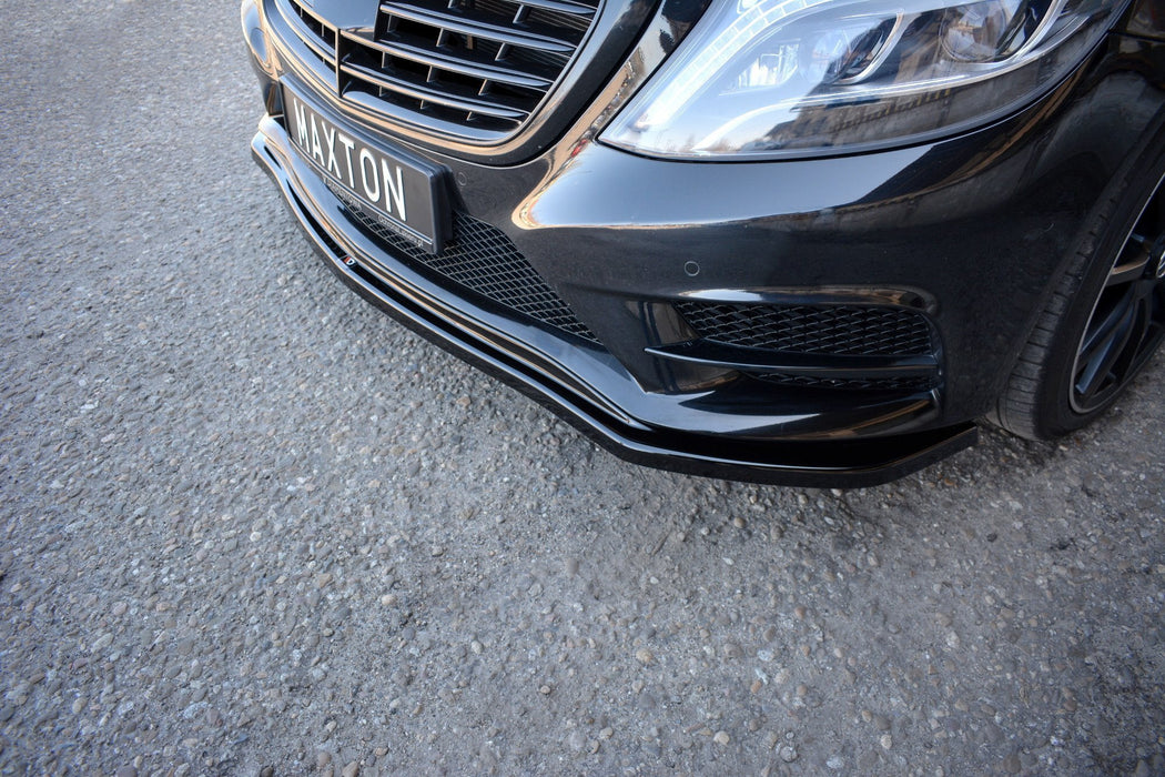 Maxton Design FRONT SPLITTER V.1 MERCEDES-BENZ S-CLASS AMG-LINE W222