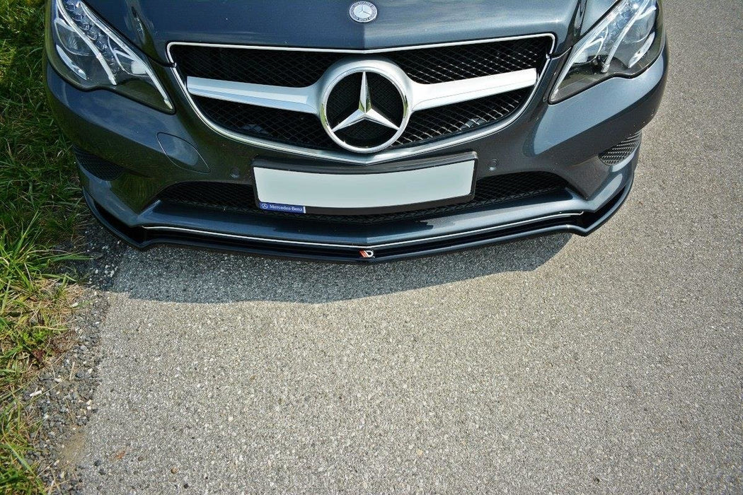 Maxton Design FRONT SPLITTER V.1 Mercedes - Benz E Coupe / Cabrio C207 Facelift / A207 Facelit