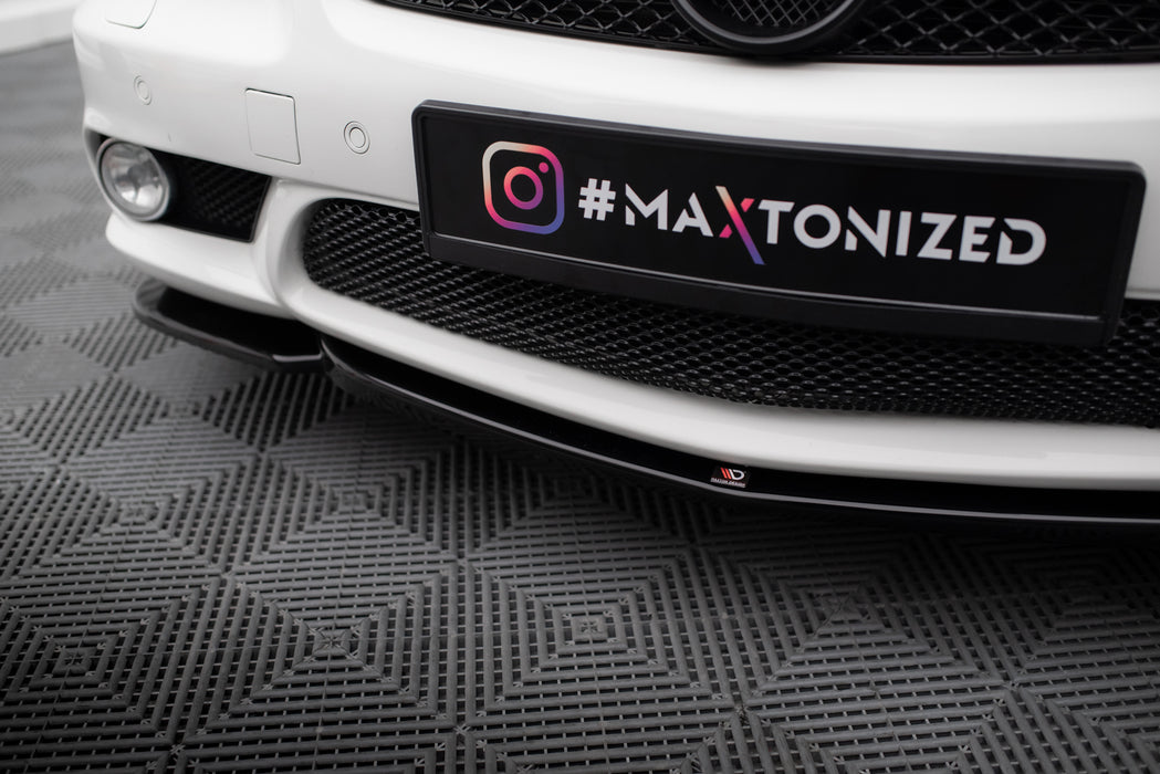 Maxton Design FRONT SPLITTER V.1 Mercedes CLS C219 55AMG