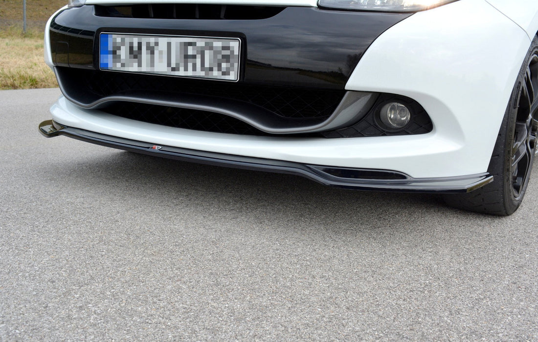 Maxton Design FRONT SPLITTER V.1 RENAULT CLIO MK3 RS FACELIFT