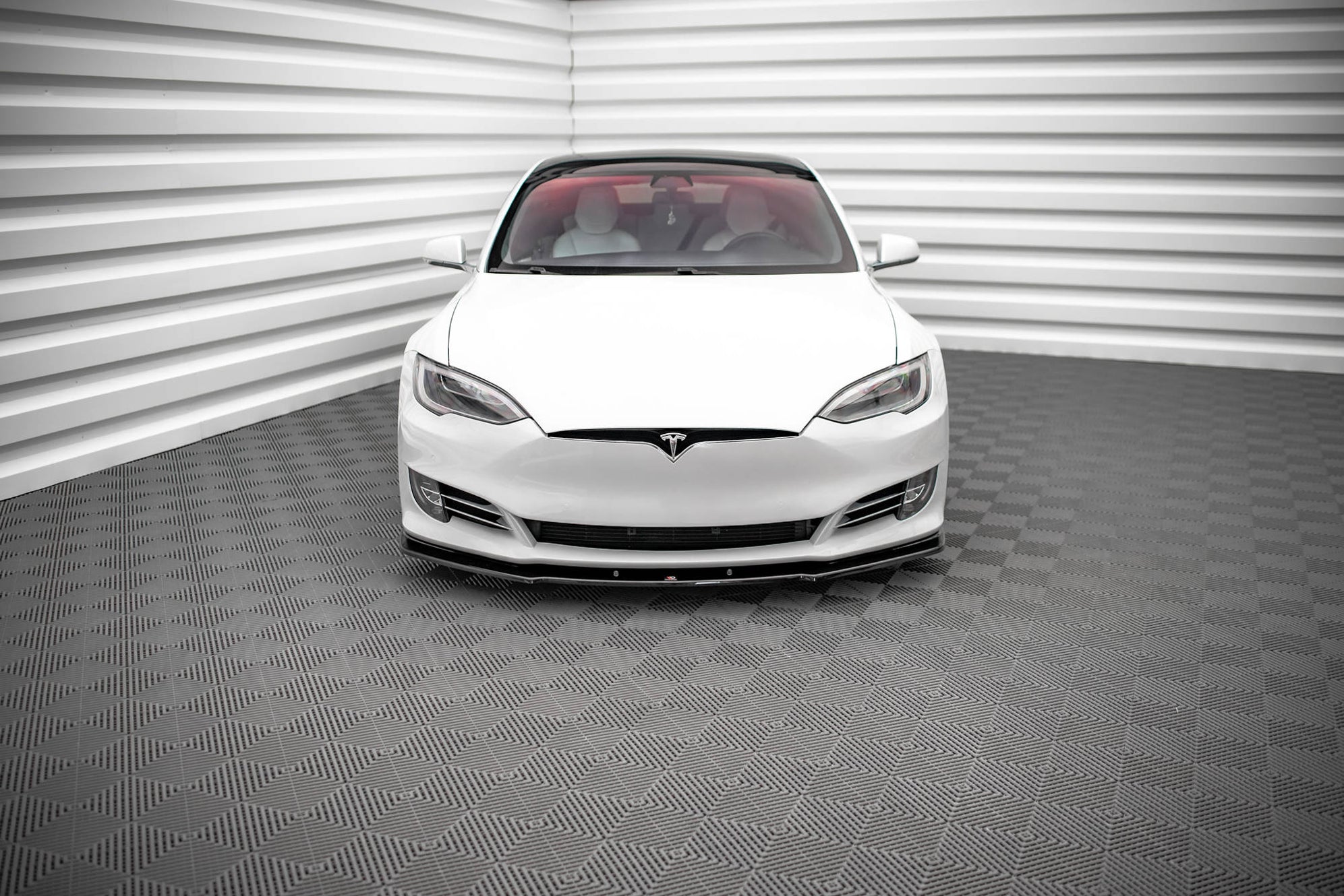 Maxton Design FRONT SPLITTER V.1 Tesla Model S Facelift — Maxton Design AU