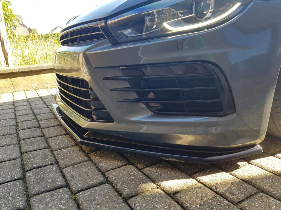 Maxton Design FRONT SPLITTER V.1 VOLKSWAGEN SCIROCCO MK.3 R FACELIFT